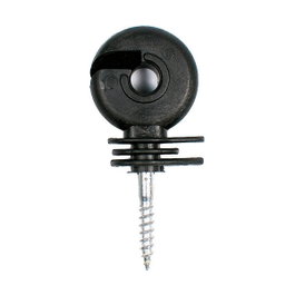 Pastormatic Pack de 25 isolateurs DFV-4 pour poteaux en bois, recommandé pour corde et fil de fer