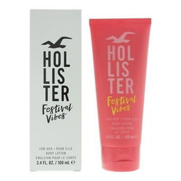 Hollister Festival Vibes Lait Corporel Hydratant Quotidien pour Femmes 100 ml
