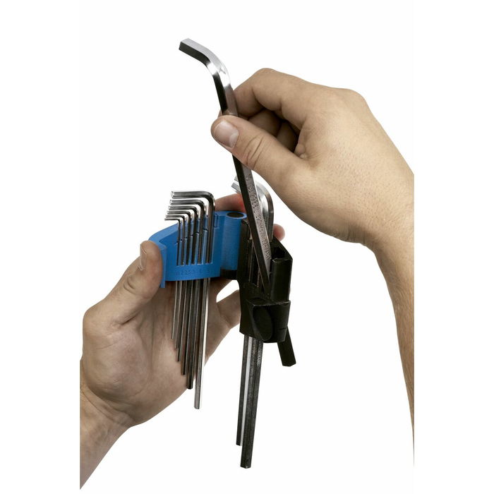 Jeu de Clés Allen WITTE 1,5-2-2,5-3-4-5-6-8-10 mm Hexagonal Jeu de Clés Allen 9 Pièces