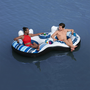 Bestway 43113 Rueda Doble Hinchable con Asas Rapid Rider 251x132 cm pour Piscine et Plage