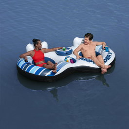 Bestway Rapid Rider Rueda Doble Hinchable con Asas 251x132 cm