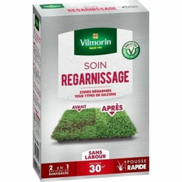 Vilmorin Semences pour soins et regarnissage universel de gazon 2 en 1 - 500 g