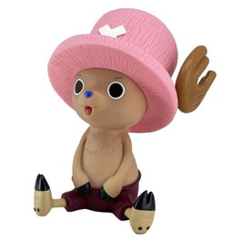 Plastoy Hucha Chopper One Piece 20 cm - Tirelire en résine