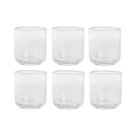Set de Verres Home ESPRIT Transparent Verre 320 ml (6 Unités)