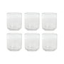 Set de Verres Home ESPRIT Transparent Verre 320 ml (6 Unités)