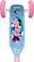 Minnie Trottinette pour enfant MN432050 - 3 roues, plateau antidérapant, poignées anti-pincement, hauteur ajustable - Rose