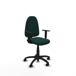 PIQUERAS Y CRESPO Chaise de bureau Aýna vert bouteille