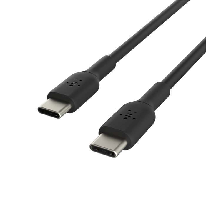 Belkin Câble USB-C/USB-C 1m PVC noir CAB003bt1MBK