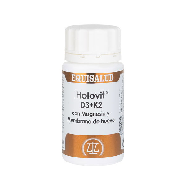 EQUISALUD Holovit D3+K2 avec Magnésium et Membrane d'Œuf 50 Capsules EQUISALUD Holovit D3+K2 avec Magnésium et Membrane d'Œuf 50 Capsules