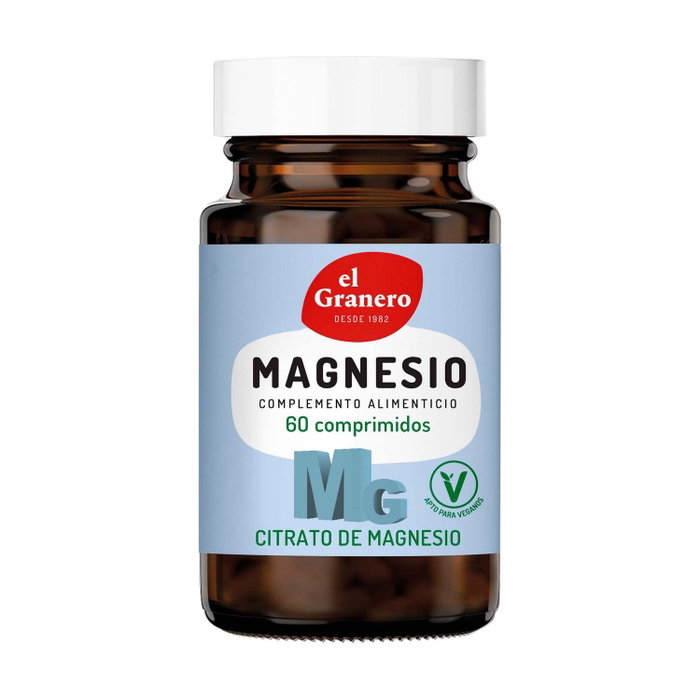 EL GRANERO Citrato de Magnesio 500 mg 60 comprimidos EL GRANERO Citrato de Magnesio 500 mg 60 comprimidos