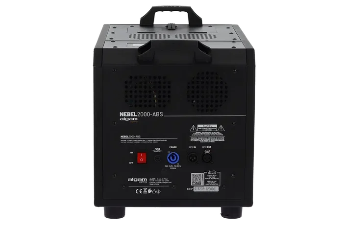 ALGAMLIGHT Nebel 2000 Machine à fumée dense 2000W pour fête, événement, scène