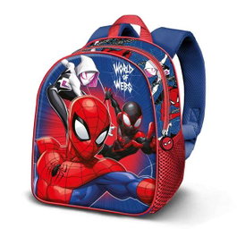 Karactermania Spiderman Mochila 3D Elite Word Bleu