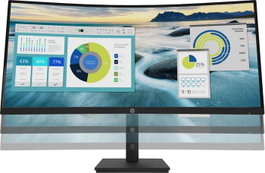 HP P34hc G4 Écran incurvé WQHD USB-C 34 pouces Noir