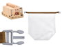 Kinvara Sac à pain transparent 23 x 3 x 15 cm Plastique EVA (Set de 24)