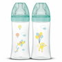Dodie Biberon Sensation+ Anti-Coliques Lot de 2 x 330ml Débit 3