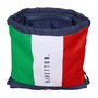 Sac à dos serré par des ficelles Benetton Flag Blue marine 35 x 40 x 1 cm