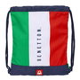 Benetton Sac "Flag", 35x40x1 cm, Sac plat, Recommandé à partir de 3 ans