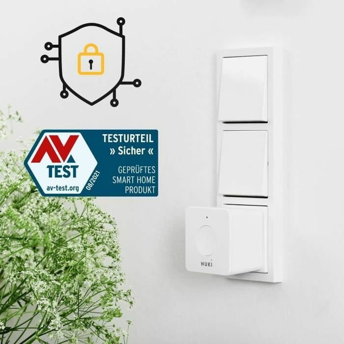 Module sans fils pour serrure électronique Nuki Blanc 6 x 5 x 6 cm