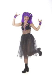 Creaciones Llopis - Déguisement Vampira Lila Molona - Taille M - Adulte