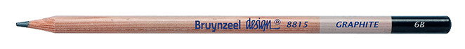 Bruynzeel Design Crayons à papier graphite 6B Bruynzeel Design Crayons à papier graphite 6B