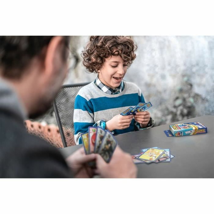 Winning Moves Whot! Sonic the Hedgehog - Jeu de cartes bleu