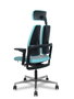 Chaise de Bureau avec Appui-tête Nowy Styl Xilium Duo traslak X-move Gris