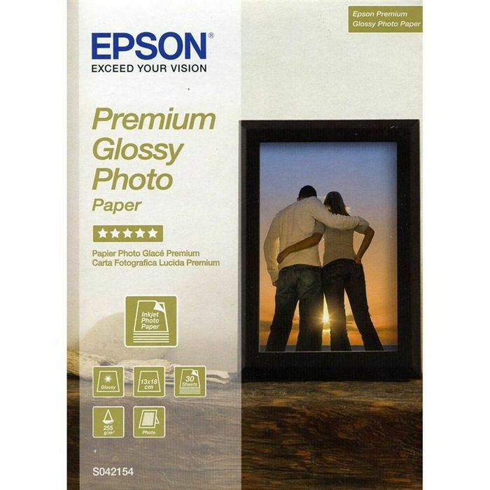 Epson Papier Photo Premium Brillant 130x180mm, 30 feuilles Epson Papier Photo Premium Brillant 130x180mm, 30 feuilles