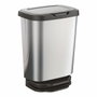 Mondex Seau à déchets Jive avec pédale et fermeture amortie, 20 L