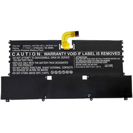 CoreParts Batterie pour HP 34.58Wh 7.6V 4550mAh Noir