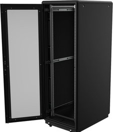 Lanview Armoire Rack 19 pul 26U Logon RDLAK26U751BL Insonorisée 750x1000mm Noir