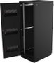 Lanview Armoire Rack 19 pul 26U Logon RDLAK26U751BL Insonorisée 750x1000mm Noir