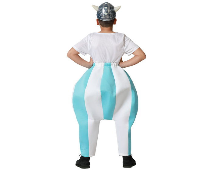 Déguisement Coq Bleu pour Enfant Garçon - Costume Carnaval et Anniversaire - Taille 5-6 Ans