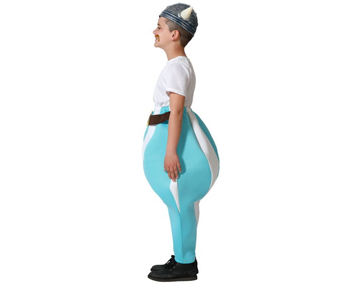 Déguisement Coq Bleu pour Enfant Garçon - Costume Carnaval et Anniversaire - Taille 5-6 Ans