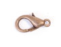 Innspiro Lot de 2 fermoirs mousquetons en métal doré vieilli 4,5x18,0mm