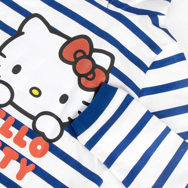 Cerdá - Robe Hello Kitty 4 ans en french terry - Taille enfant 4 ans - Âge recommandé 36 mois - Multicolore