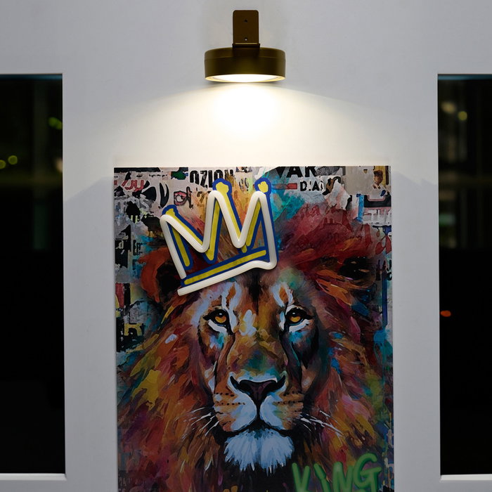 Je cherche une Idee Lot de 2 Appliques LED pour Cadre