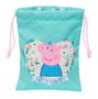 Safta Sac à goûter Peppa Pig Pretty Flowers 20 x 25 cm - Pour enfants à partir de 12 mois