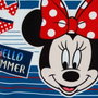 Karactermania - Sac de plage Minnie Mouse Soleil Summer avec zip, polyester, 52 x 37 x 17 cm (Bleu)