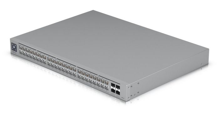 Ubiquiti Commutateur Ethernet 48 ports Gestionable - 16 ports 2.5 GbE RJ45, 32 ports GbE RJ45, 4 ports 10G SFP+, écran tactile 1.3", 224 Gbps
