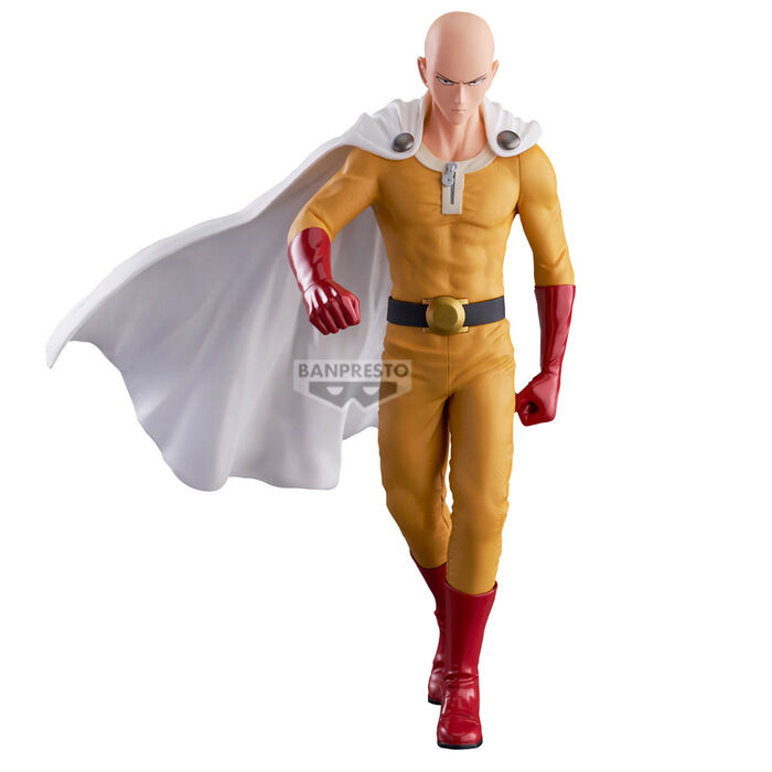 BANPRESTO - Figure Saitama One Punch Man Gants Puissant - Statue de Collection 27 cm - Licence Officielle - Figurine Anime BANPRESTO - Figure Saitama One Punch Man Gants Puissant - Statue de Collection 27 cm - Licence Officielle - Figurine Anime