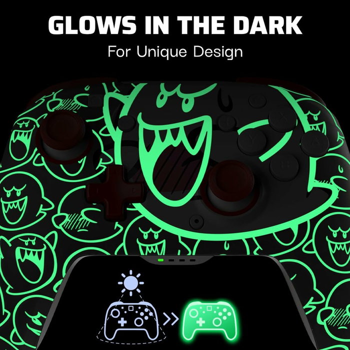 PDP Manette sans fil Rematch Glow Boo-Hoo pour Nintendo Switch PDP Manette sans fil Rematch Glow Boo-Hoo pour Nintendo Switch