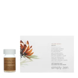 Simply Zen Ensemble Double Action Sérum de traitement du cuir chevelu sans rinçage, 12 x 5 ml