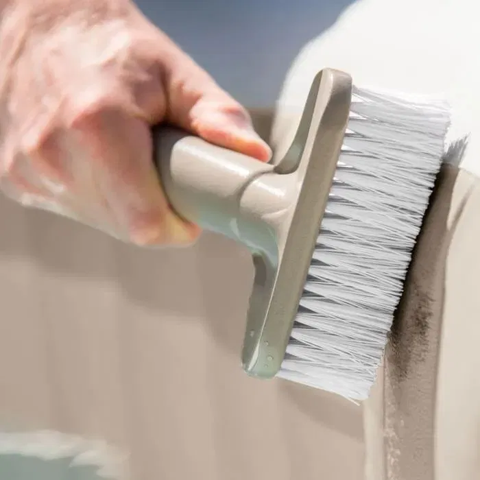 Intex Kit d'Entretien pour Spa 28004 avec Brosse Incurvée, Filet en Maille et Tampon de Nettoyage