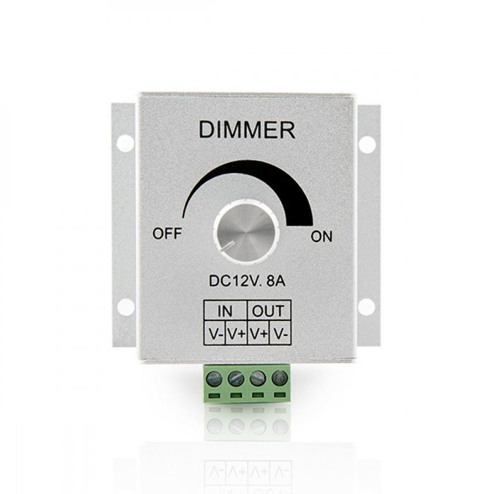 Variateur Bande de LED 12VDC 96W Contrôleur Gradateur Manuel Luminosité Variateur Bande de LED 12VDC 96W Contrôleur Gradateur Manuel Luminosité