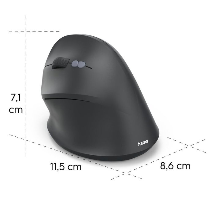 Souris Hama 00173089 Noir 18000 dpi 1800 dpi