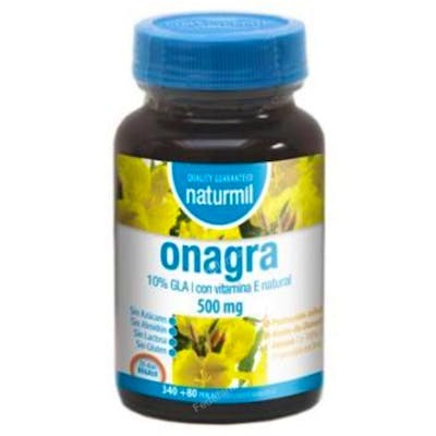 DIETMED Onagra 500Mg 420 Perles - Huile d'Onagre Bio avec GLA 10% et Vitamine E - Complément Alimentaire pour Syndrome Prémenstruel et Ménopause DIETMED Onagra 500Mg 420 Perles - Huile d'Onagre Bio avec GLA 10% et Vitamine E - Complément Alimentaire pour Syndrome Prémenstruel et Ménopause