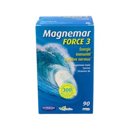 Ortho Nat Magnemar Fuerza 3 Magnésium 90 Gélules Complément Musculaire