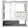 Xigmatek Gaming G Pro Arctic - Boîtier PC Gamer moyen tour blanc, format E-ATX, verre trempé, façade mesh, 4 ventilateurs 120mm A-RGB inclus, 420mm GPU
