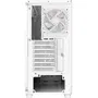 Xigmatek Gaming G Pro Arctic - Boîtier PC Gamer moyen tour blanc, format E-ATX, verre trempé, façade mesh, 4 ventilateurs 120mm A-RGB inclus, 420mm GPU