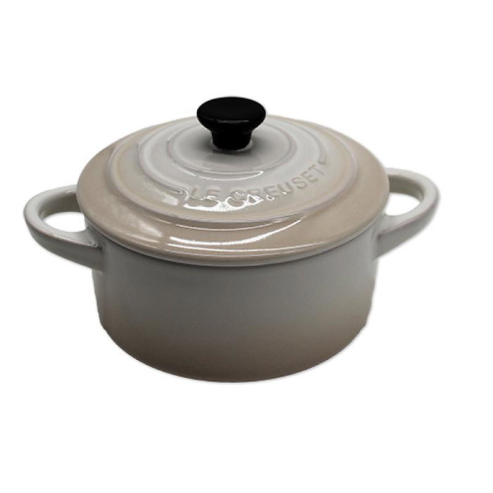 Le Creuset Petite Casserole en Grès 0,25 L Meringue